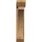 Ekena Millwork Thorton Slat Rough Sawn Bracket w/ Offset Brace, Western Red Cedar, 6"W x 26"D x 30"H BKT0604X26X30THR06RWR - alternate 4